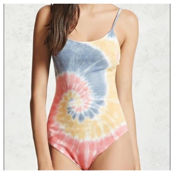 Forever 21 Tie Dye Bodysuit - Picture 6 of 6